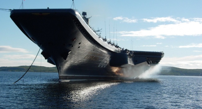 Блогер розповів про перші бойові втрати «Адмірала Кузнецова»