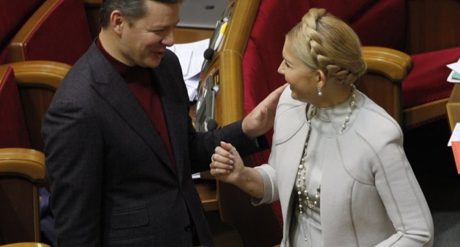 Олешко: Ляшко мочит Тимошенко – он припомнил Юле все