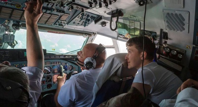 Савченко выбирает между двумя профессиями: летчика истребителя и президента Украины