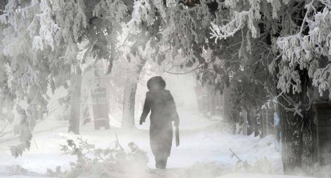 В Украину идет снежный циклон