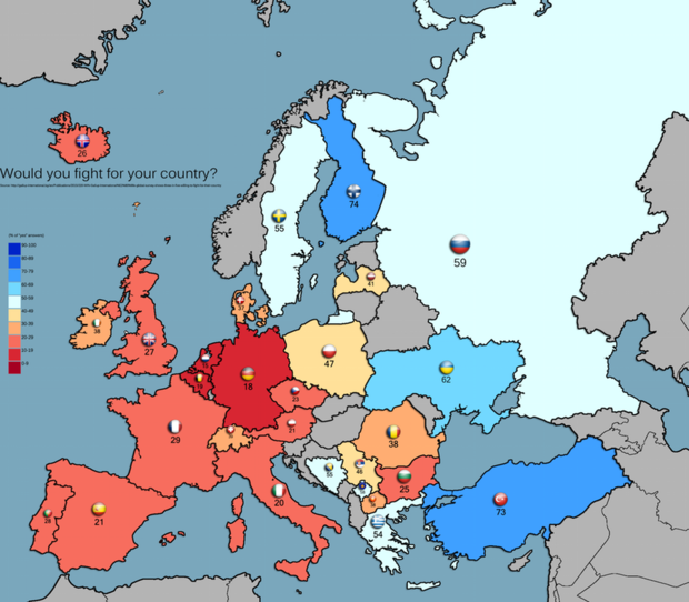 Украина в топе: эксперты определили самые преданные страны в Европе
