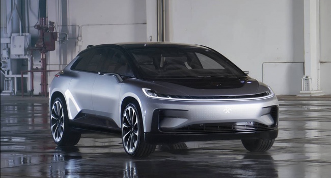 Faraday Future представила миру свой новый автомобиль (ВИДЕО)