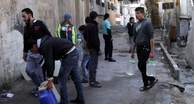 Через бої Дамаск може залишитись без водопостачання