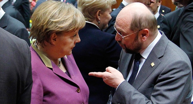 Мартин Шульц потягается с Ангелой Меркель Мартин Шульц потягается с Ангелой Меркель