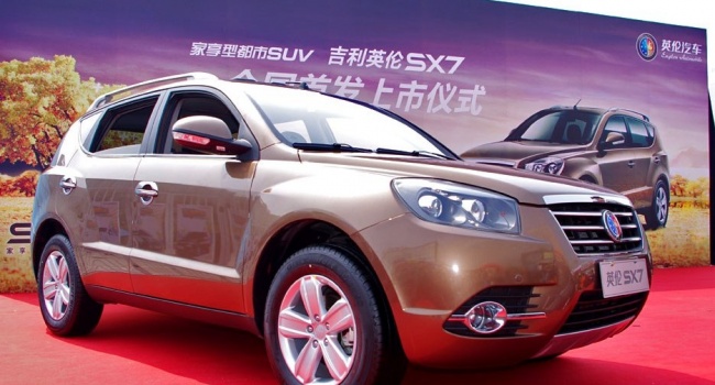 В Украине резко сократились продажи китайских автомобилей