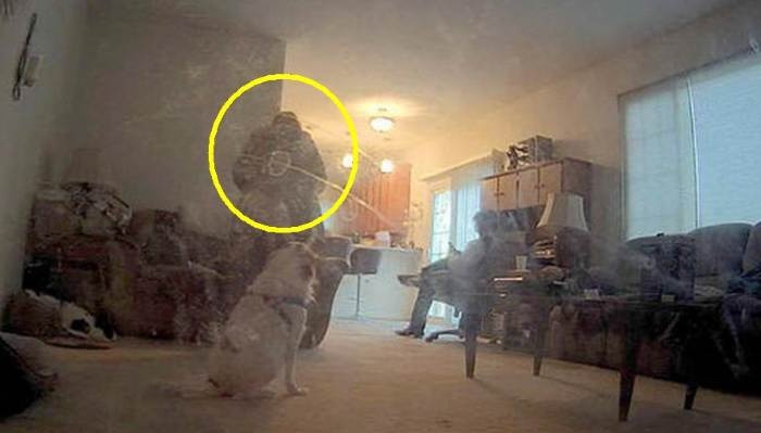 Пенсионеры из США случайно засняли женщину-призрака