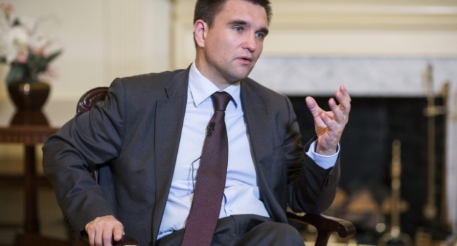 Климкин прокомментировал идею снятия санкций с России