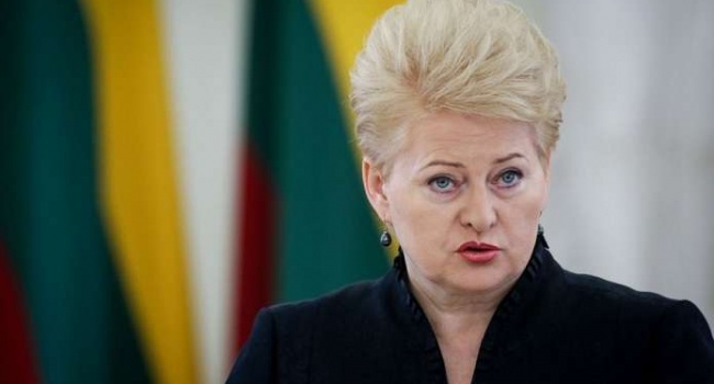 Грібаускайте: Європа має взяти відповідальність за свою безпеку