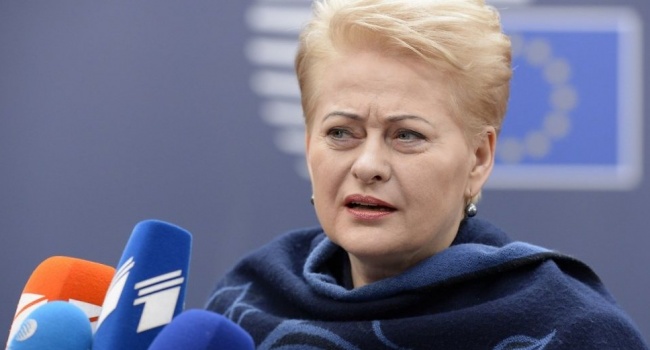 Грибаускайте сделала заявление о «Северном потоке-2»