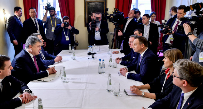 Президенти України та Польщі обговорили санкції проти Росії