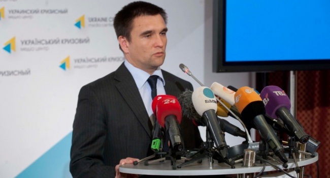 Клімкін просить країни Заходу надати Україні летальну зброю
