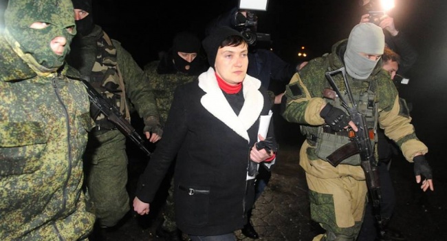 Журналист: Савченко, слово под копирку Кремля, заявила, что наши пленные в «ДНР» и «ЛНР», как на курорте