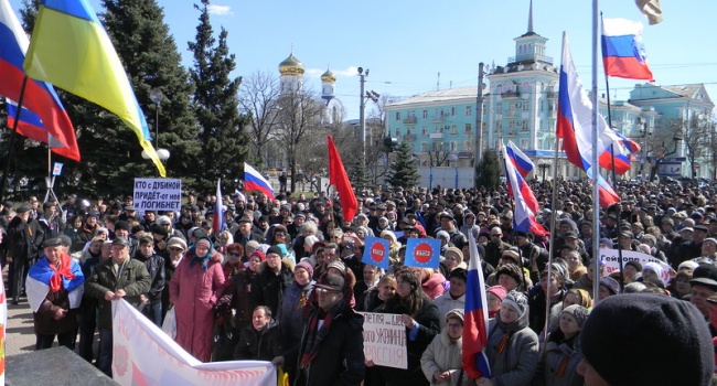 В Первомайске люди поддались пропаганде Кремля и ждут Путина как спасение 