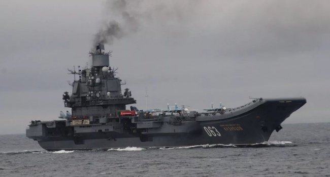 Россия собирается отремонтировать свое «дымное детище» – крейсер «Адмирал Кузнецов»