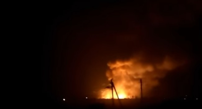 У Харківській області пролунав потужний вибух на складі боєприпасів 
