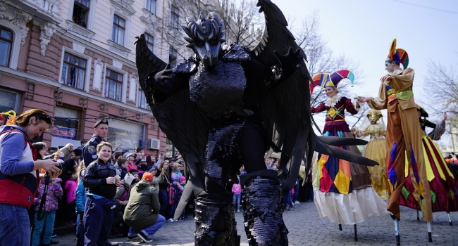 Впервые за три года в Одессе прошел праздник Юморины