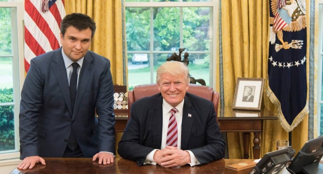 Климкин: Трамп хочет присоединиться к давлению на Россию Климкин: Трамп хочет присоединиться к давлению на Россию