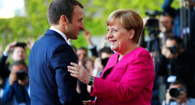 Меркель і Макрон мають намір об'єднати зусилля заради єдиної Європи Меркель і Макрон мають намір об'єднати зусилля заради єдиної Європи