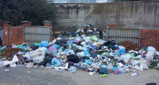 Из Львова не могут вывести больше восьми тысяч тонн мусора
