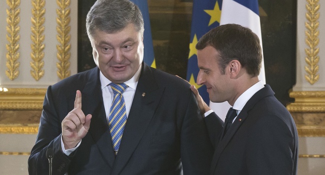 Политолог: важные выводы из встречи Макрона и Порошенко