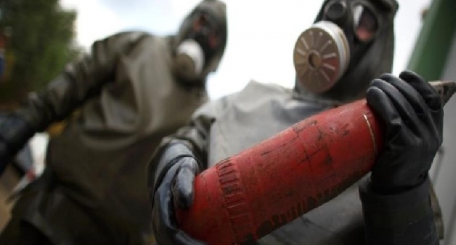 РФ проінформувала про підготовку використання у Сирії хімічної зброї