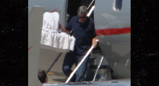 Семейство Клуни впервые появилось на публике после рождения детей