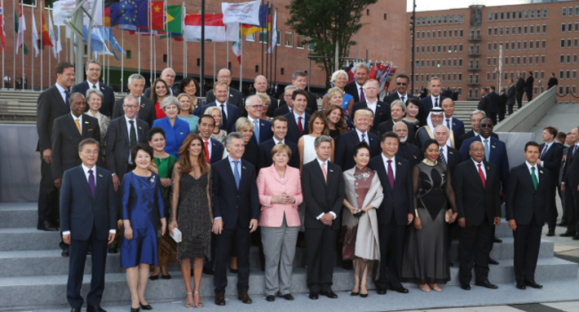 Пользователей удивила фотография G20 без президента России