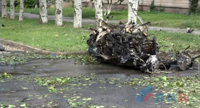 В «ЛНР» показали наслідки вчорашнього вибуху в Луганську