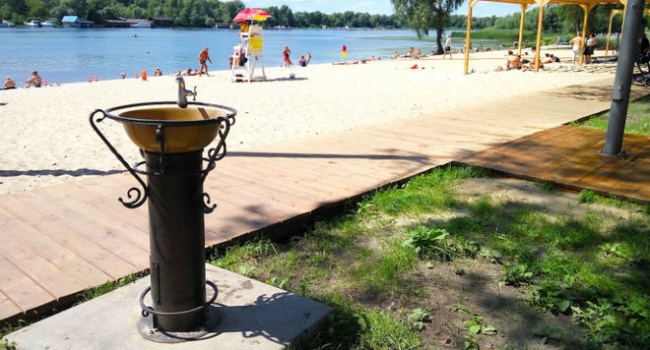Киевский пляж «Веселка» открыт после масштабного обновления