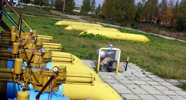 Газохранилища Украины заполнены на 45 процентов