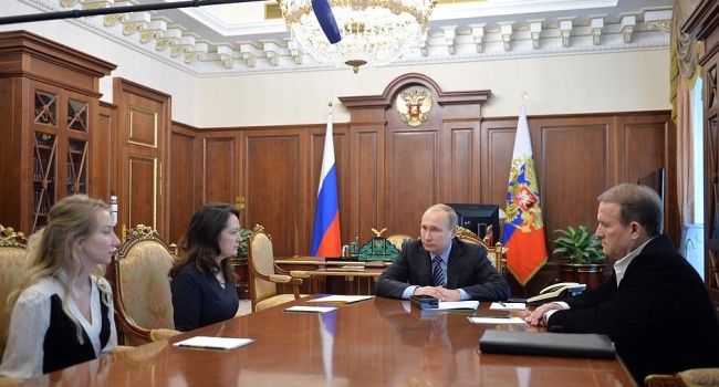 Виктор Медведчук встретился с Владимиром Путиным в Крыму, чтоб поговорить об украинских военных пленных?