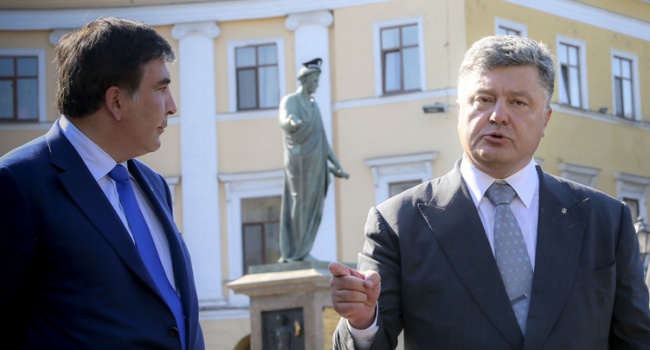 Саакашвили: Порошенко боится меня больше, чем Путина