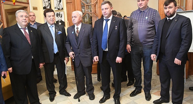 Захарченко побывал в Кремле на юбилее Кобзона