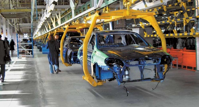 В Украине производство автомобилей выросло почти в два раза