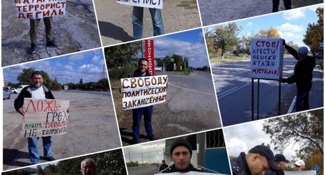 Рефат Чубаров: сьогодні весь окупований Крим пістрявів протестами