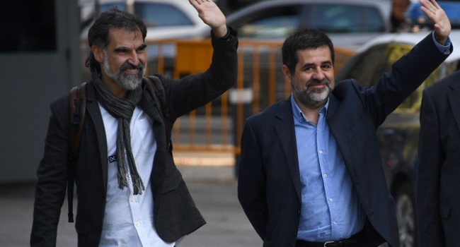 В Іспанії заарештували лідерів каталонських сепаратистів