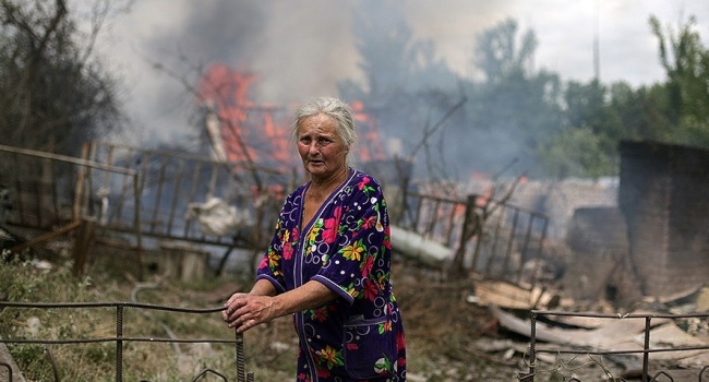 Война на Донбассе: боевики обстреляли мирных жителей