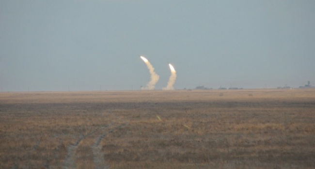 В Херсонской области испытали зенитные ракеты