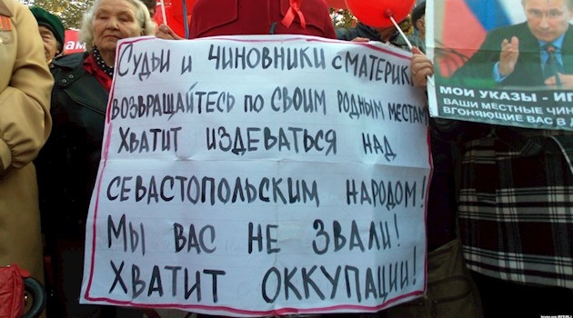 Хватит оккупации: в Севастополе прошел знаковый митинг 