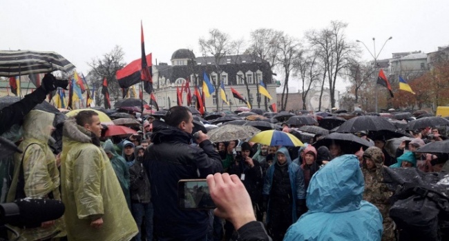Саакашвили на «Марше возмущенных» рассказал, какой переворот они пытаются сделать