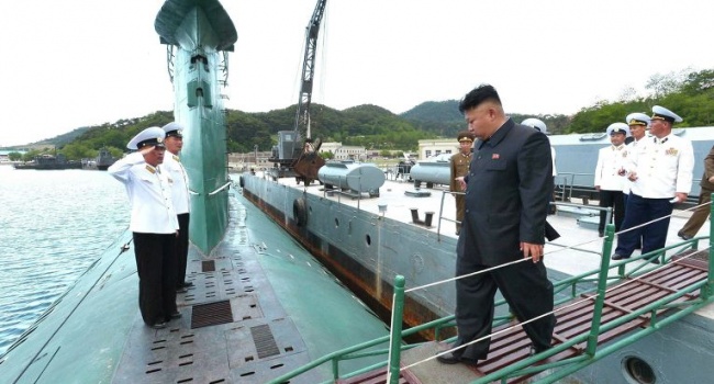 КНДР начала строительство первой подводной лодки с баллистическими ракетами