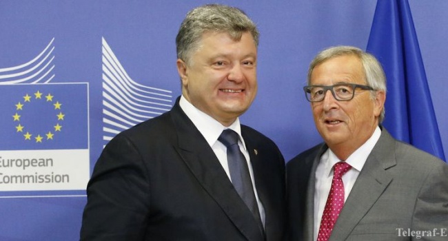 Порошенко обсудил с Юнкером финансовый пакет для Украины 