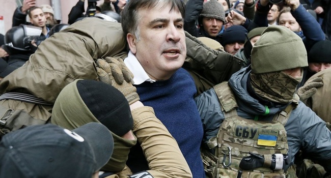 Сакварелидзе: Михаила Саакашвили задержали! Везут в изолятор СБУ