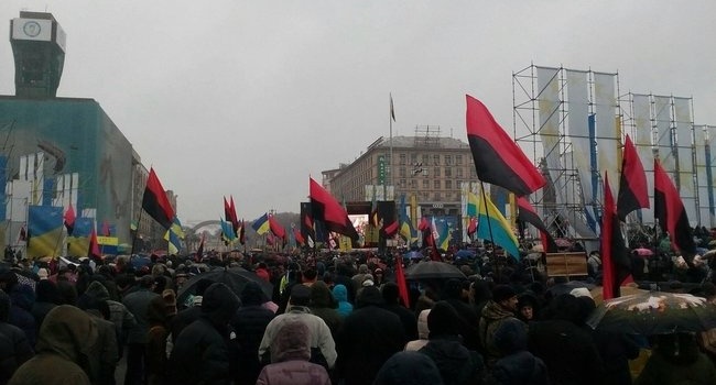 Офицер ВСУ о митинге на Майдане: На протест пришло 5 – 7 тысяч человек, он был европейским
