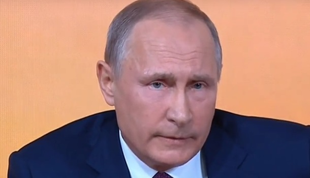 Путин ответил анекдотом на вопрос о гонке вооружений 