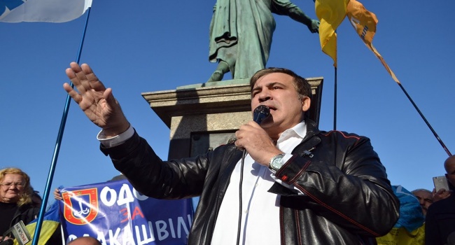Блогер: за все время пребывания Саакашвили в Украине – это самый адекватный его поступок, как политика