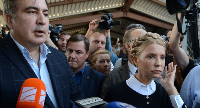 Политолог: они могут только на камеры пообниматься, но в реальной политике Саакашвили и Тимошенко друг другу не нужны
