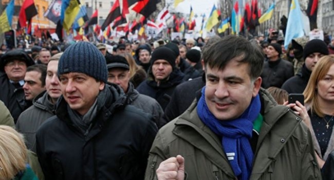 Павел Нусс: гражданин Саакашвили! Украина не нуждается в ваших миссионерских услугах ровно как в менеджменте