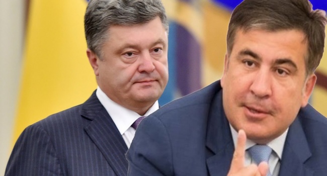 Политолог рассказал о модном приеме, применяемым Саакашвили к Порошенко