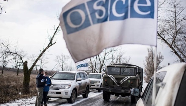 Боевики на Донбассе обстреляли патруль ОБСЕ 